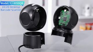 YJFIRST QR Scanner Fast Desktop Barcode Reader