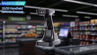 Fast 2D Barcode Scanner Bluetooth Wireless Wired